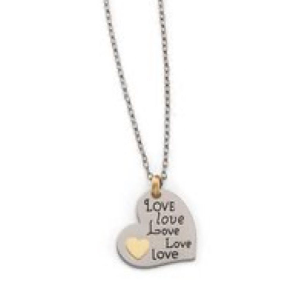 Lia Sophia Light Hearted 💕 Retired Necklace NWT🏷